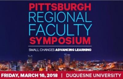 Dr. Cindy Blitz Presenting at the 2018 Pittsburgh Regional Faculty Symposium