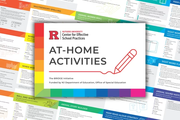 Home Reinforcement Guide: Activity Cards