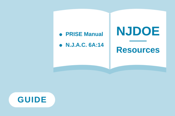 NJDOE PRISE Manual and N.J.A.C. 6A:14