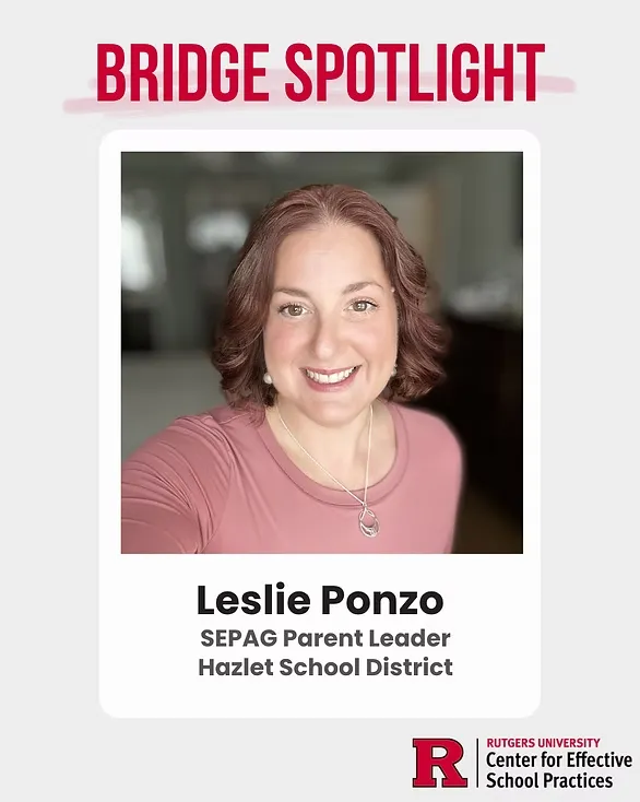 Leslie Ponzo- BRIDGE Working Group Member & SEPAG Leader